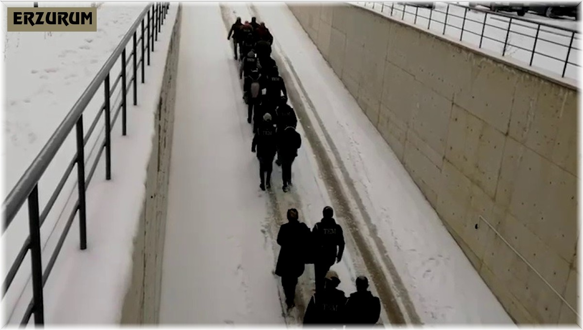 Erzurum merkezli 8 ilde FETÖ operasyonu: 3 tutuklama