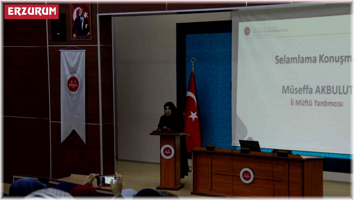 Erzurum Müftülüğünden gençlik hizmetleri eğitimi