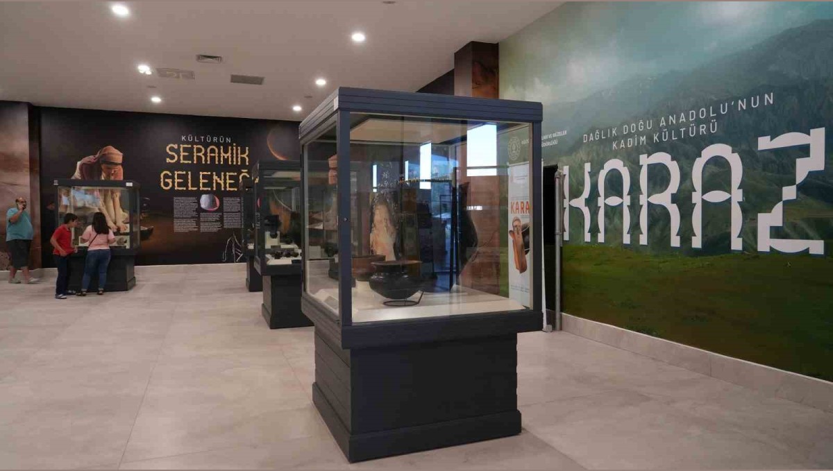 Erzurum Müzesi'nde 5 bin yıllık eserler sergileniyor
