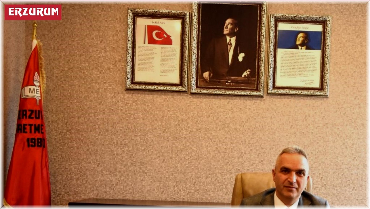 Erzurum Öğretmenevi Müdürü İçoğlu, göreve başladı