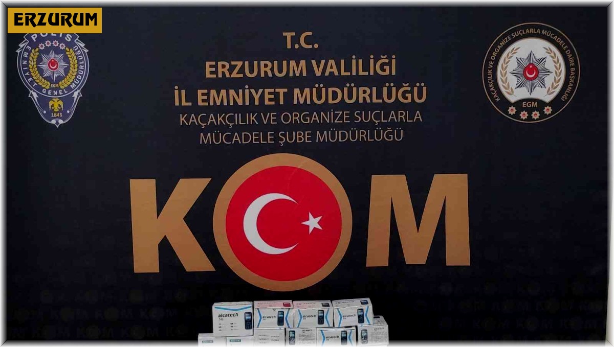 Erzurum polisi asayiş uygulamalarında 36 olayı aydınlattı