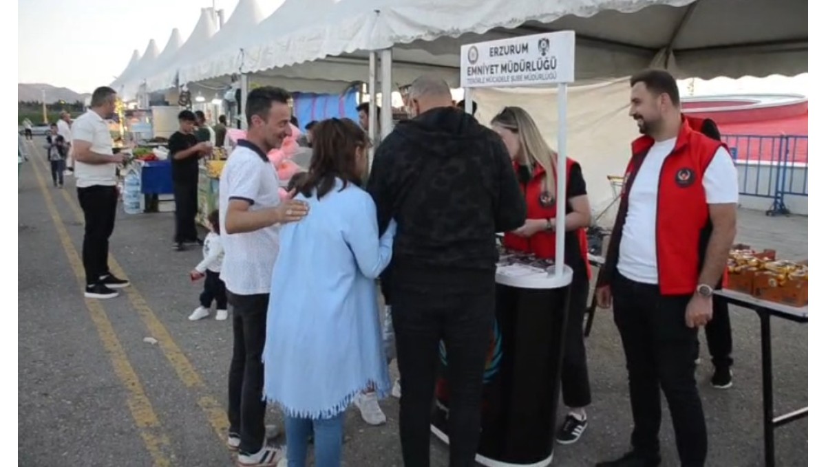 Erzurum polisinden 16 bin 500 kişiye bilgilendirme