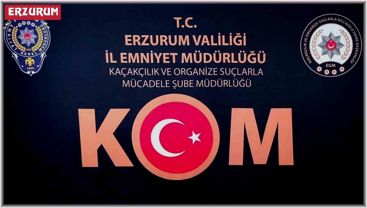 Erzurum polisinden kaçak cep telefonu operasyonu