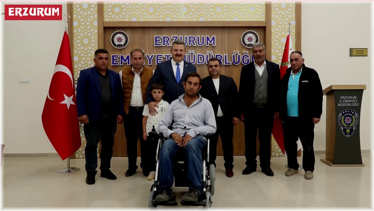 Erzurum polisinden şefkat eli