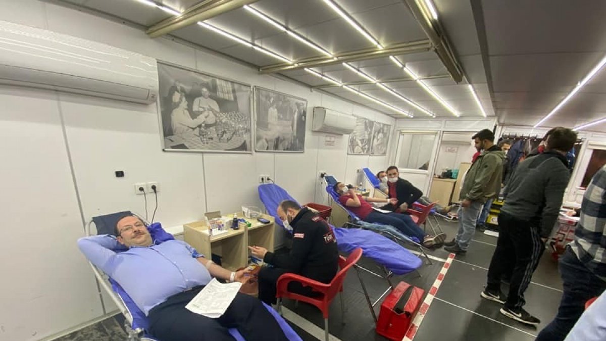 Erzurum Refah'tan kan bağışı seferberliği