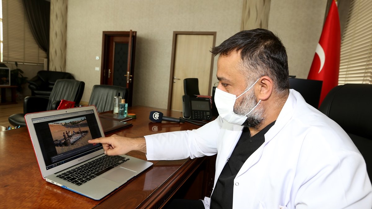 Erzurum Şehir Hastanesi Başhekimi Özgür Çelebi AA'nın 'Yılın Fotoğrafları' oylamasına katıldı