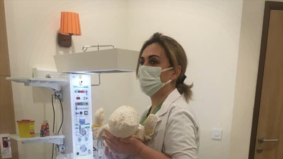 Erzurum Şehir Hastanesinde dünyaya gelen ilk bebeğin adı "Yiğit Ali" oldu