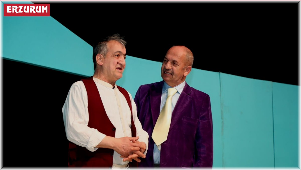 Erzurum Şehir Tiyatrosu 'edep yahu' adlı oyunla seyircisiyle buluşuyor