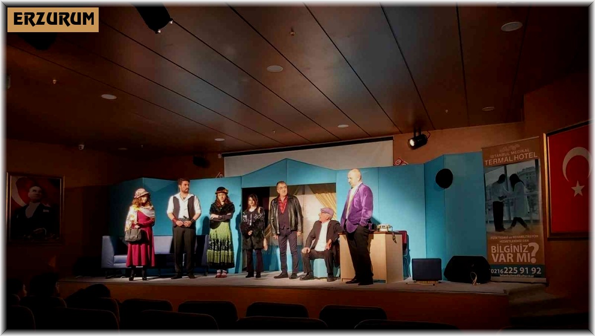 Erzurum şehir tiyatrosu Türkiye turnesine çıkıyor