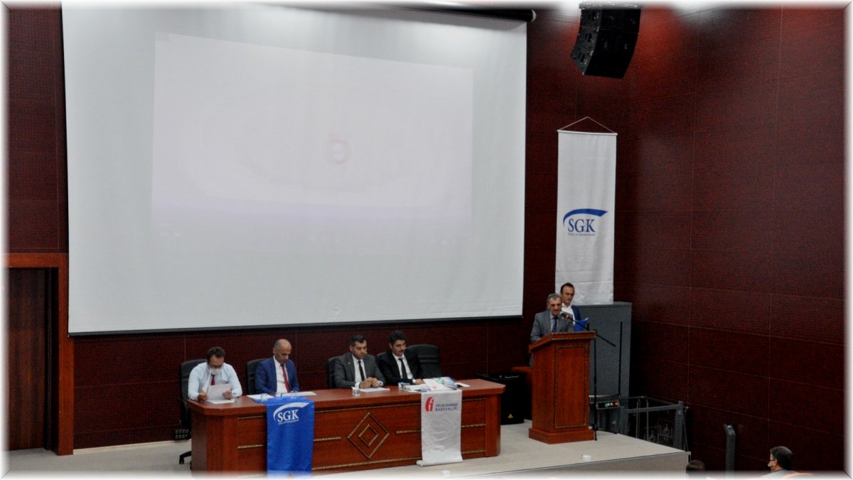Erzurum SGK’dan 7326 sayılı kanunla ilgili bilgilendirme toplantısı