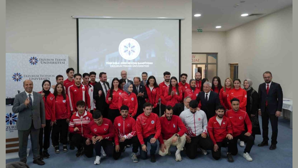 Erzurum Teknik Üniversitesi, ÜNİLİG Türkiye şampiyonluğunu kutladı