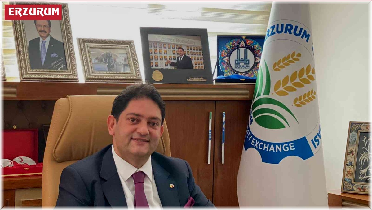 Erzurum Ticaret Borsası Başkanı Oral'dan yeni yıl mesajı