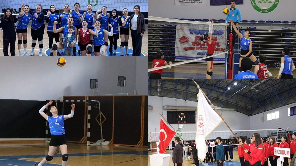 Erzurum'un Nene Hatun Yurdu takımı, YURTLİG'de finalleri kıl payı kaçırdı