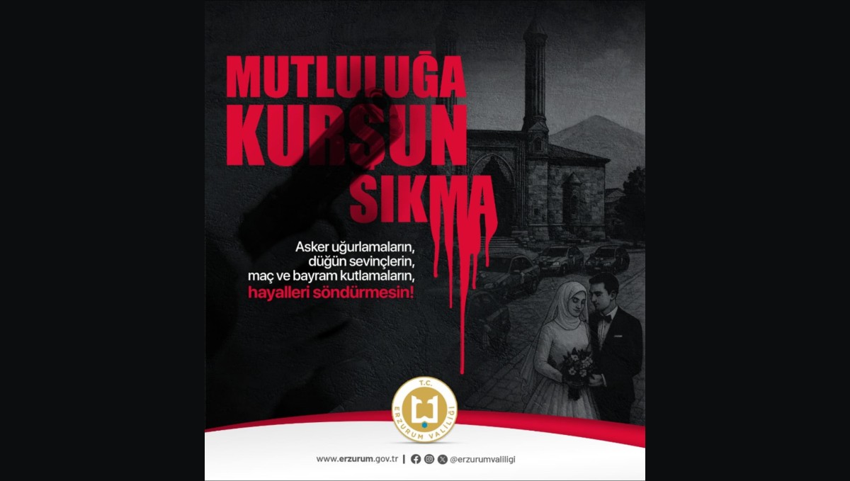 Erzurum Valiliğinden anlamlı çağrı