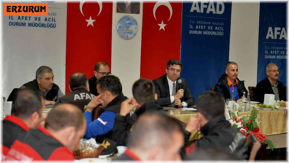 Erzurum Valisi Okay Memiş, "Türkiye'nin en iyi ekiplerine sahibiz"