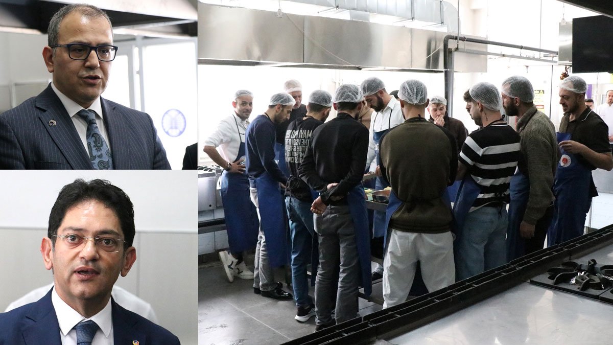 Erzurum’da denetimli serbestlikteki 16 kişi aşçılık eğitimiyle meslek sahibi olacak