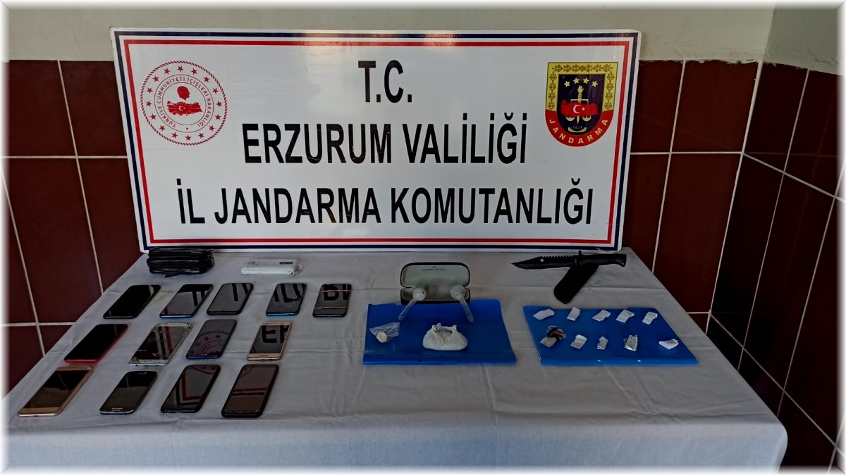 Erzurum’da uyuşturucu operasyonu