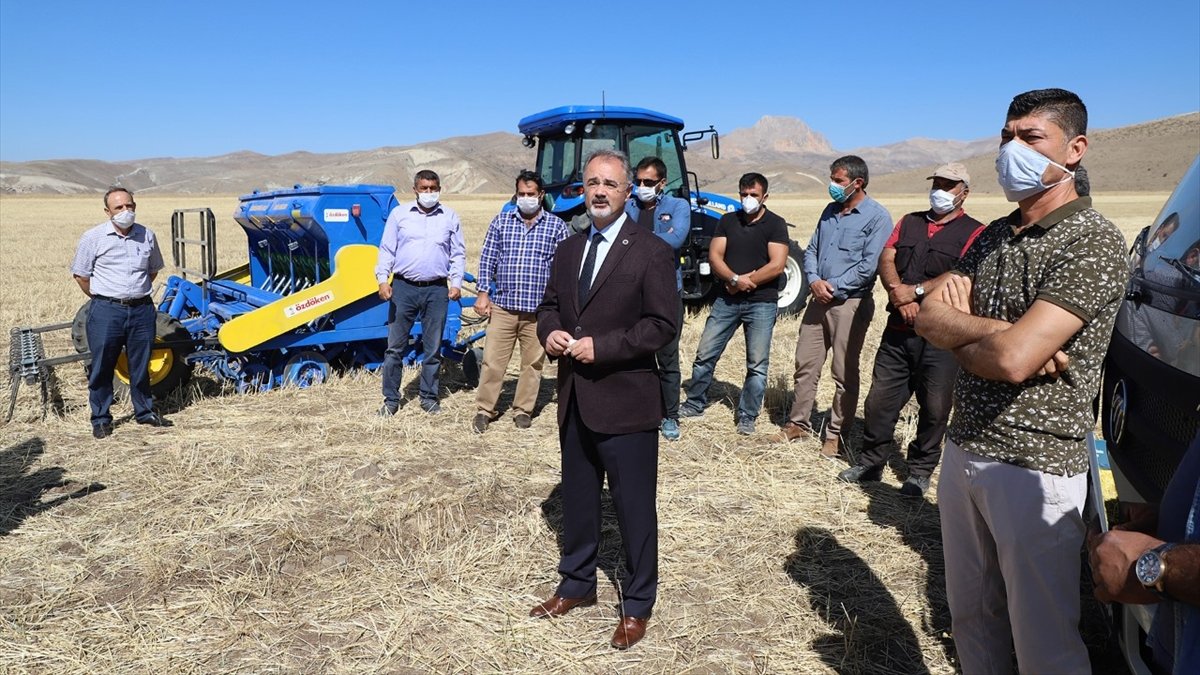 Erzurumlu çiftçiler bilimsel tarımla enerji ve zamandan tasarruf sağlayacak