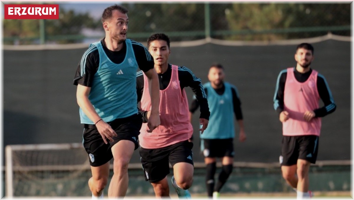 Erzurumspor'da Altay maçı hazırlıkları sürüyor