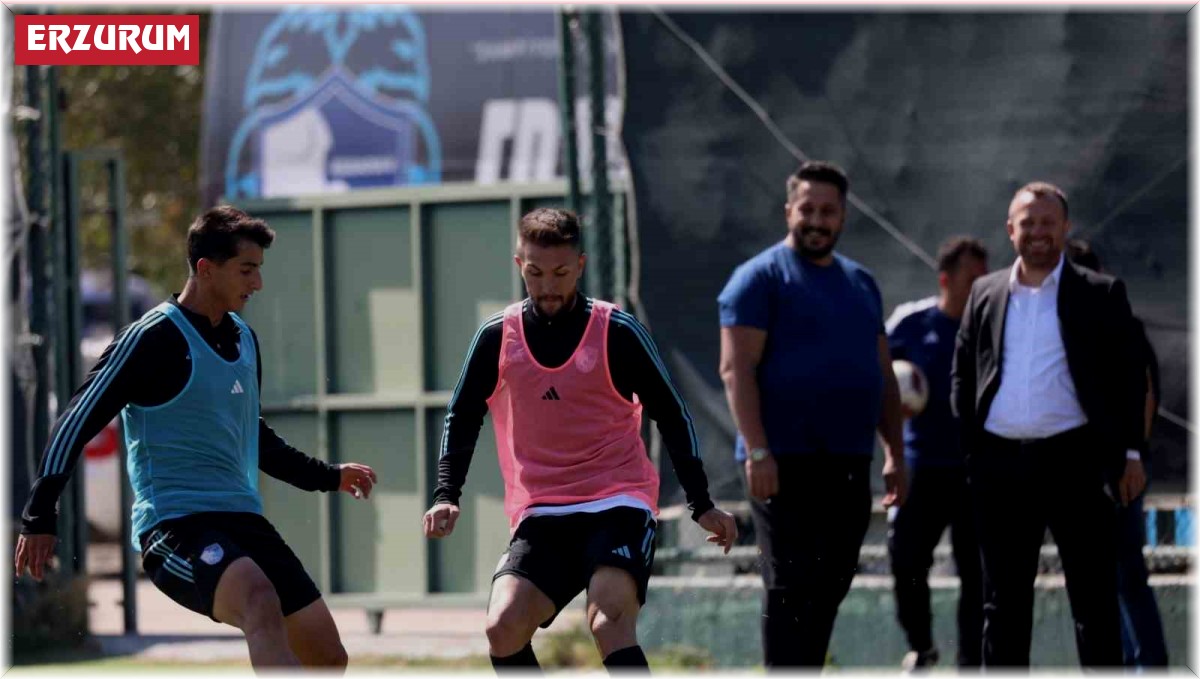 Erzurumspor'da Boluspor maçı hazırlıkları sürüyor