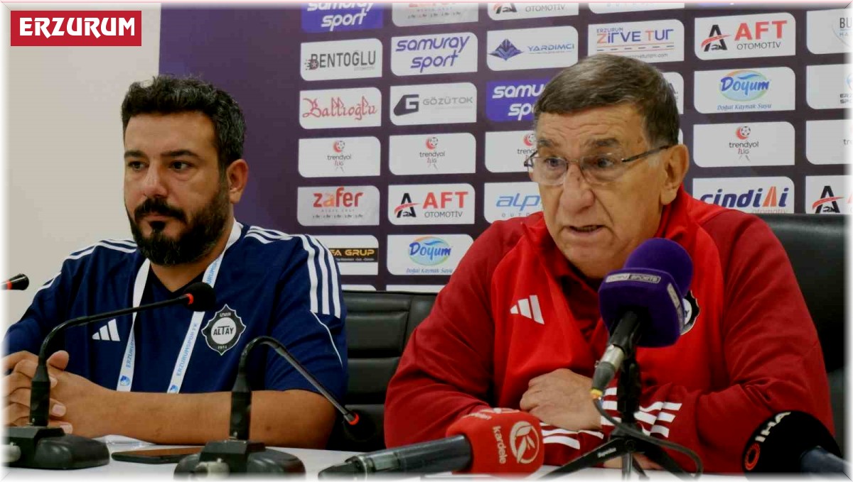 Erzurumspor FK - Altay maçının ardından