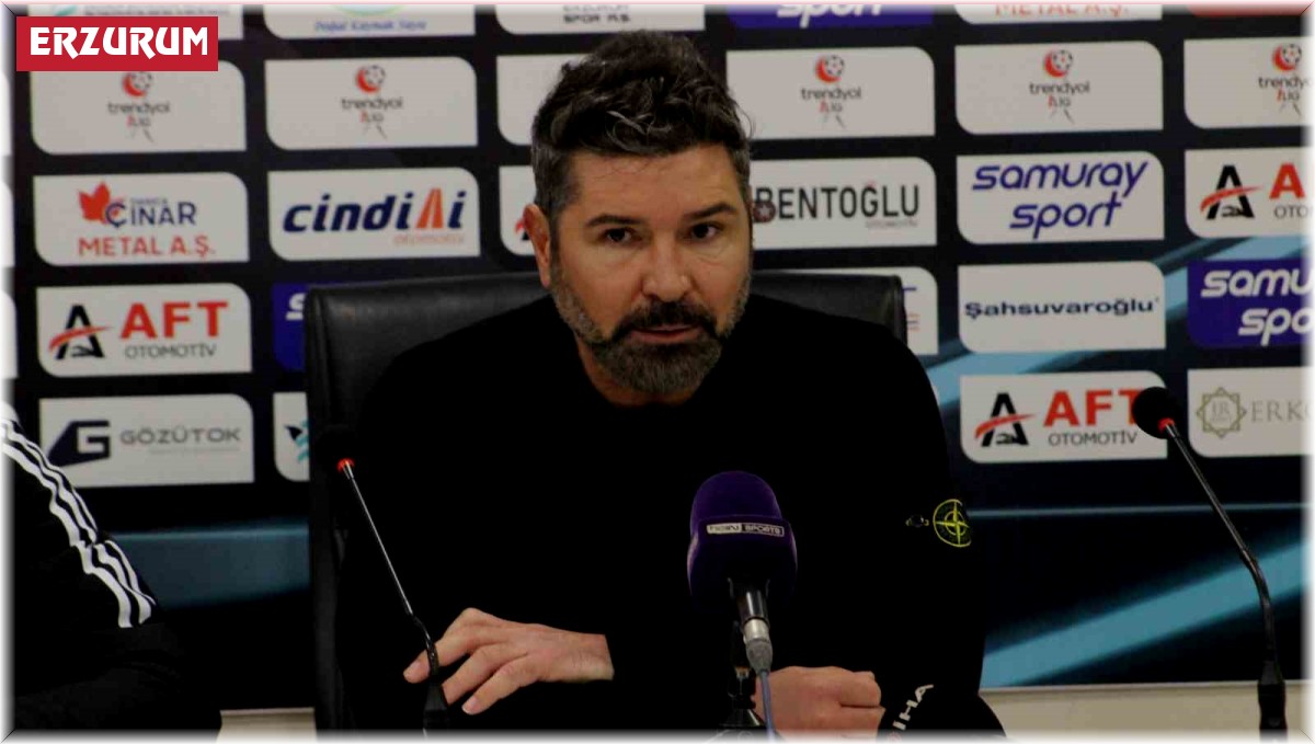 Erzurumspor FK - Amed Sportif Faaliyetler maçının ardından