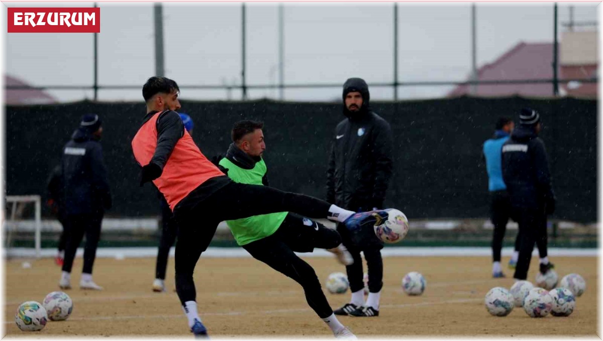 Erzurumspor FK, Ankara Keçiörengücü maçı hazırlıklarına başladı