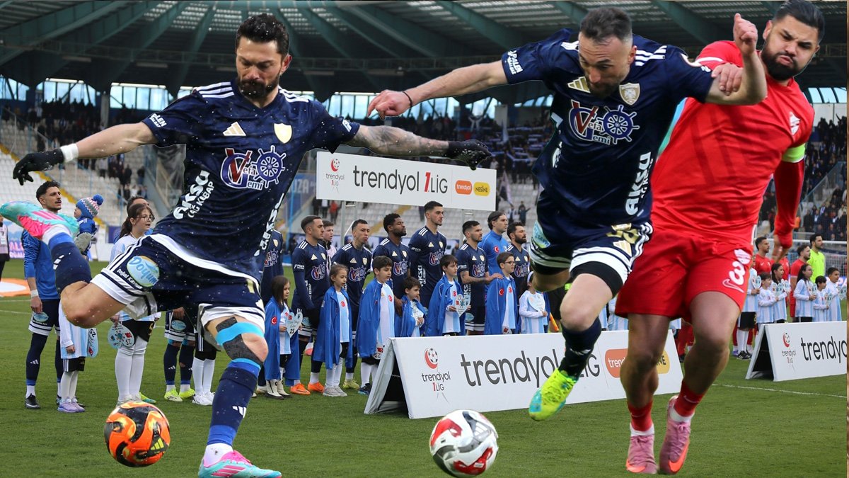 Erzurumspor FK, Boluspor'u 2-0 mağlup ederek liderliğini sürdürdü