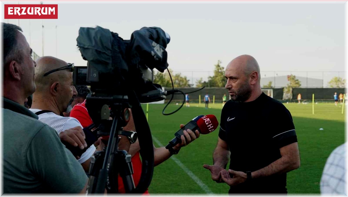 Erzurumspor FK Tuzlaspor maçı hazırlıklarını sürdürdü