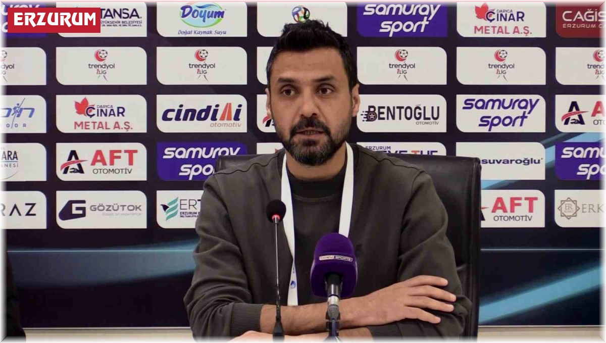Erzurumspor FK - Tuzlaspor maçının ardından