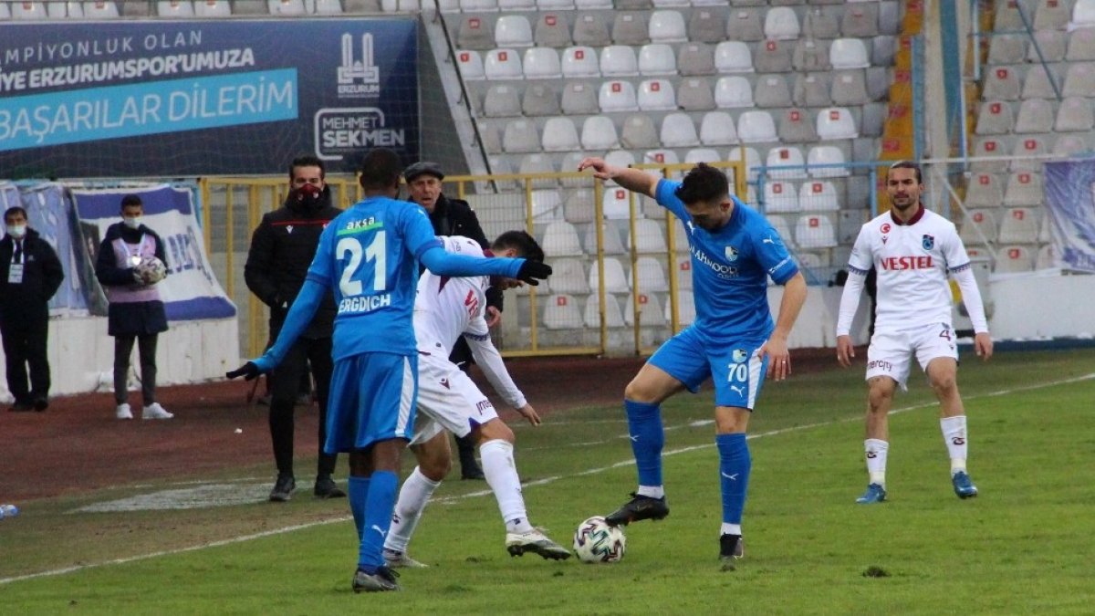 Erzurumspor galibiyete hasret kaldı