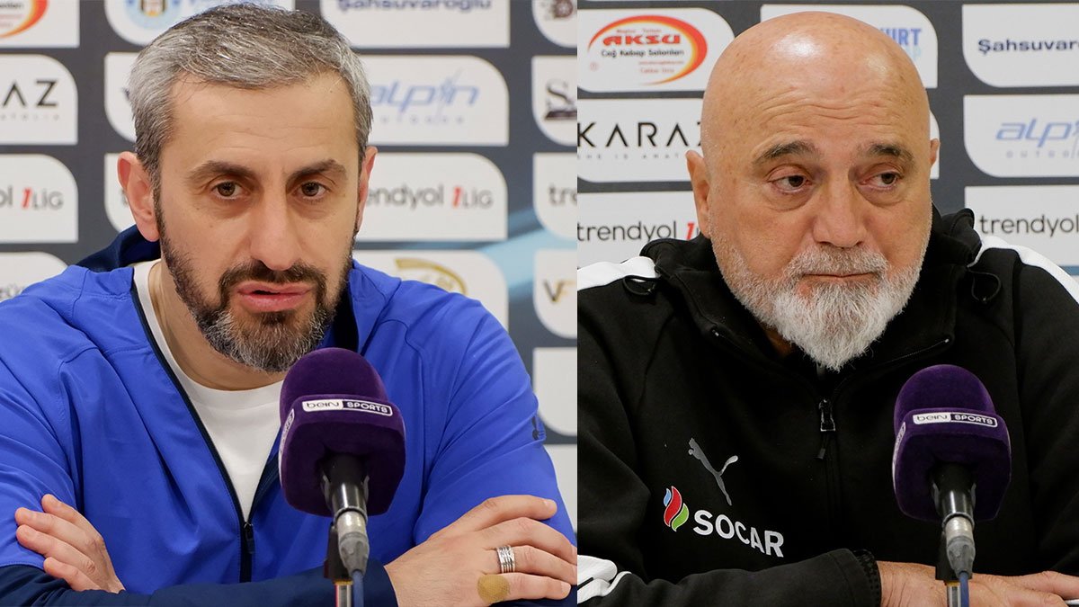 Erzurumspor-Iğdır FK maçının ardından Özbalta ve Karaman’dan dikkat çeken açıklamalar