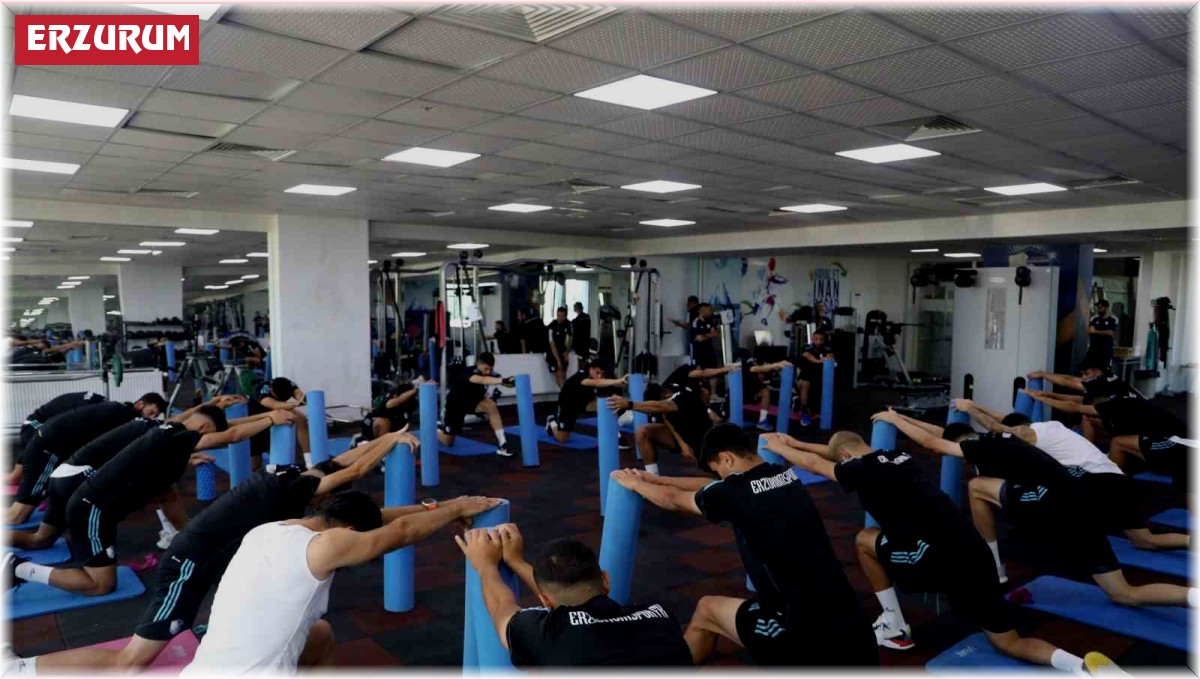 Erzurumspor lige hazırlanıyor