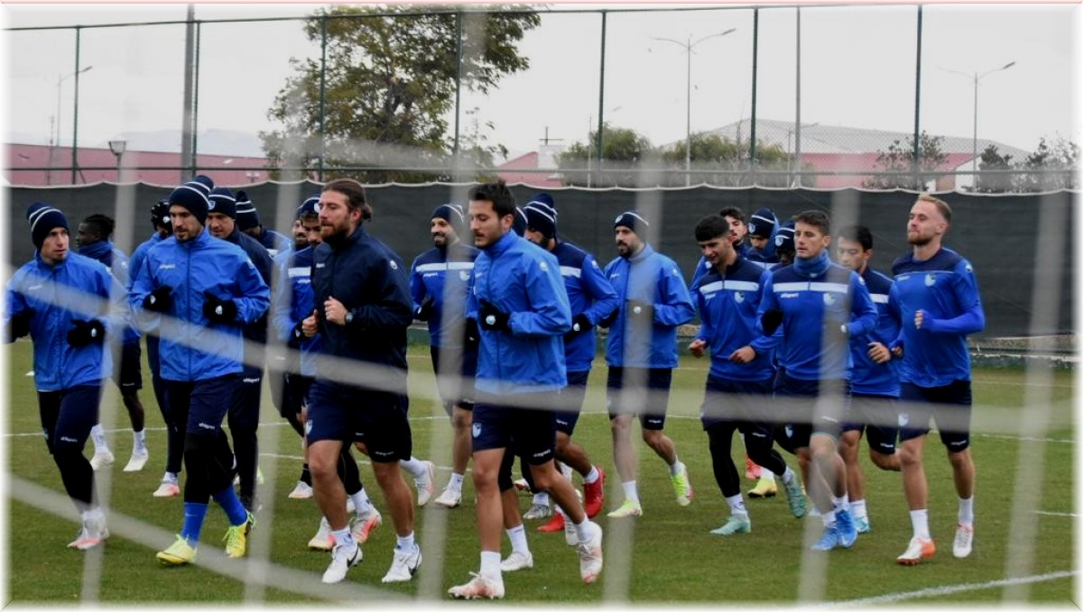 Erzurumspor Nazilli maçı hazırlıklarını tamamladı