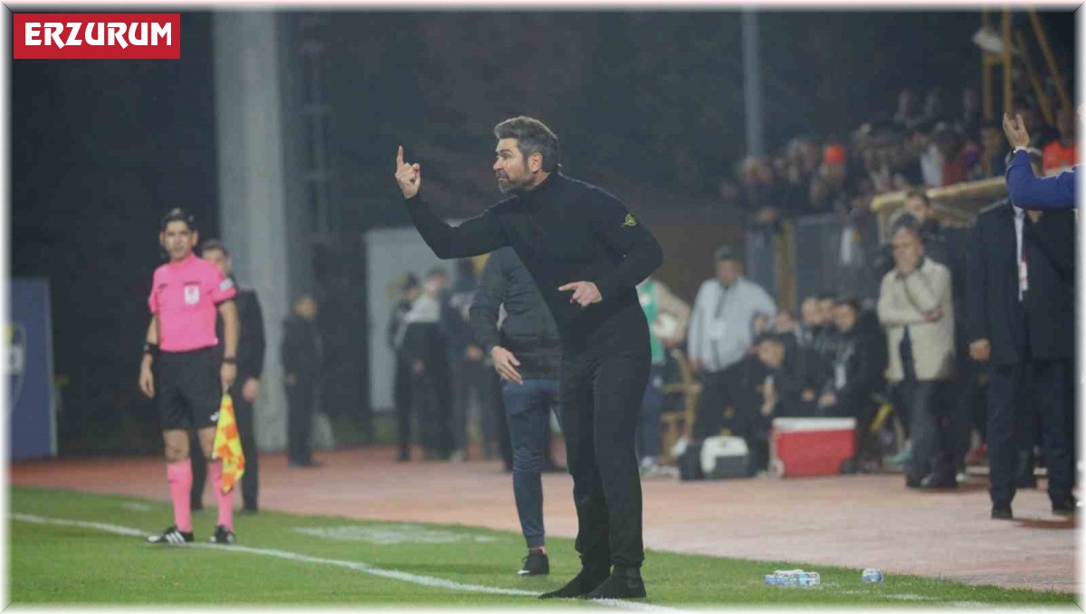 Erzurumspor Teknik Direktörü Hakan Kutlu'dan duygu dolu çağrı
