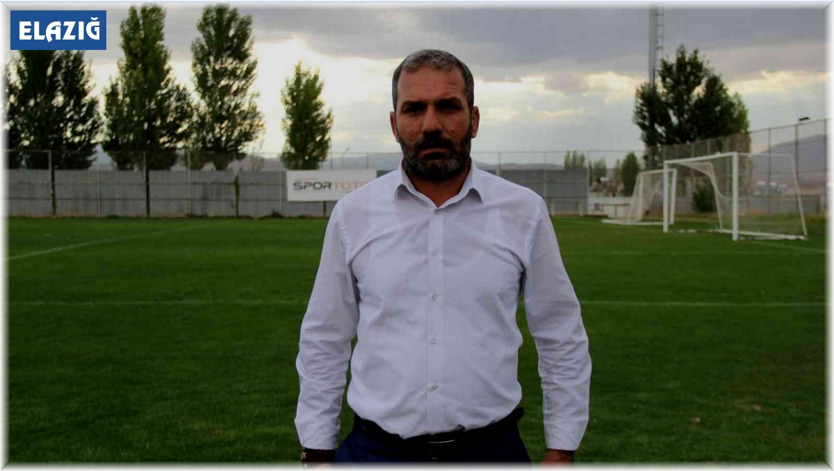 ES Elazığspor Başkanı Çayır: "Lige kazanarak başlamak istiyoruz"