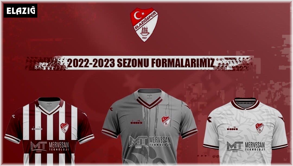 ES Elazığspor'un yeni sezon formalarına beğeni yağdı