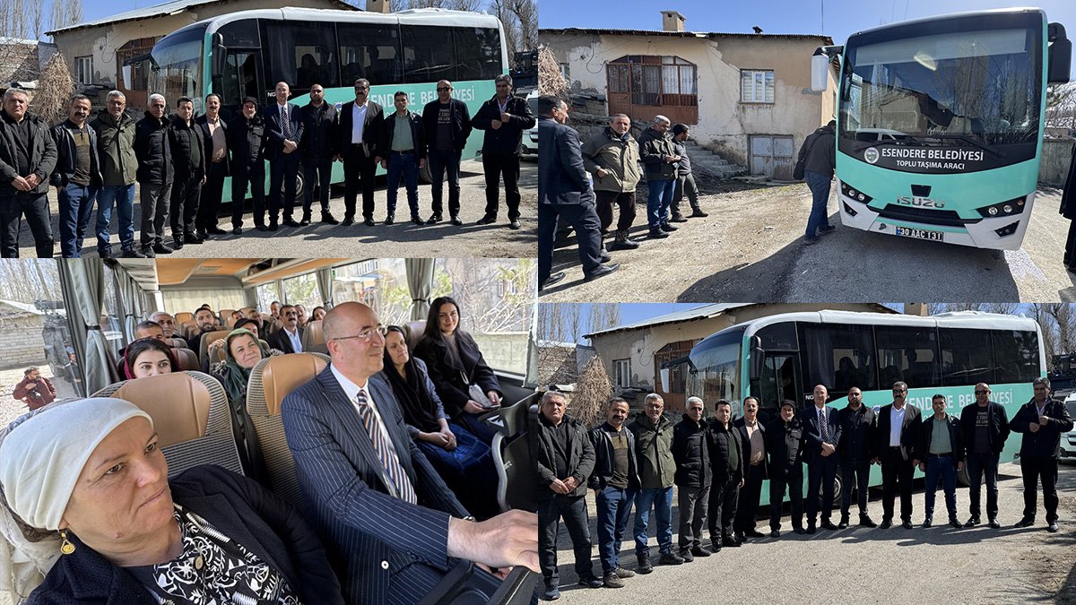 Esendere'de ücretsiz toplu taşıma genişledi, yeni araçlar hizmete başladı