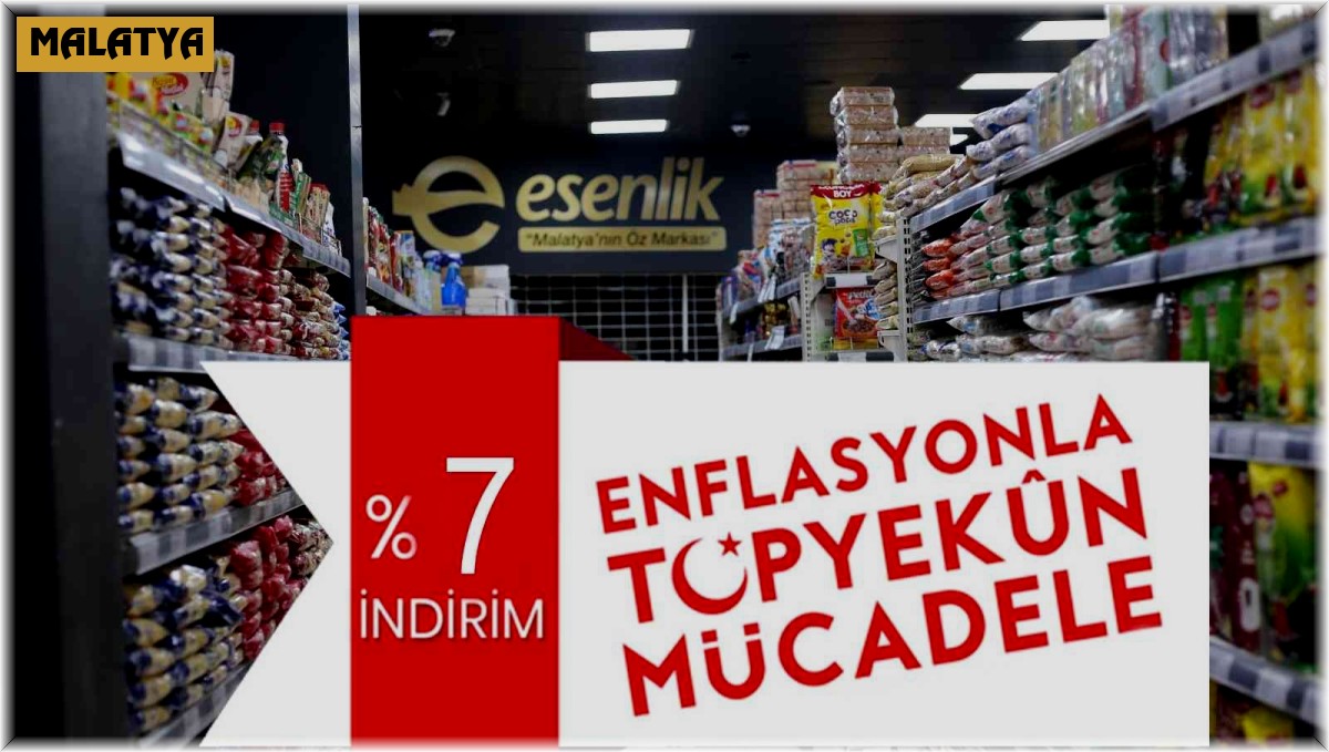 Esenlik marketlerde KDV indirimi başladı