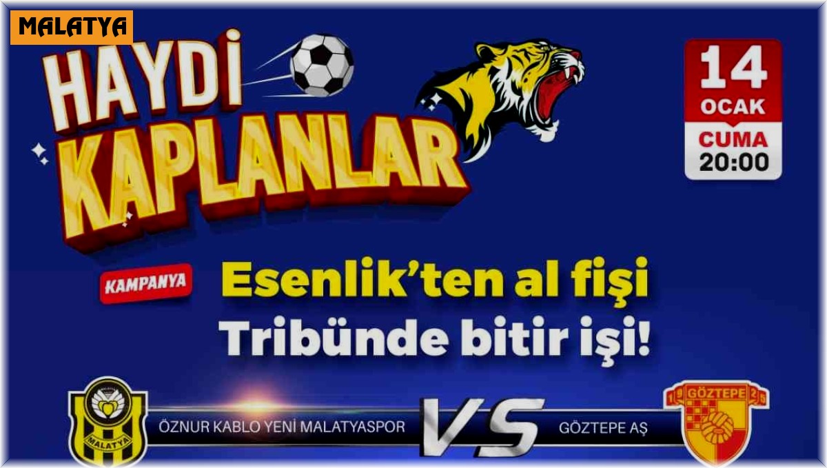 Esenlik'ten Yeni Malatyaspor'a destek