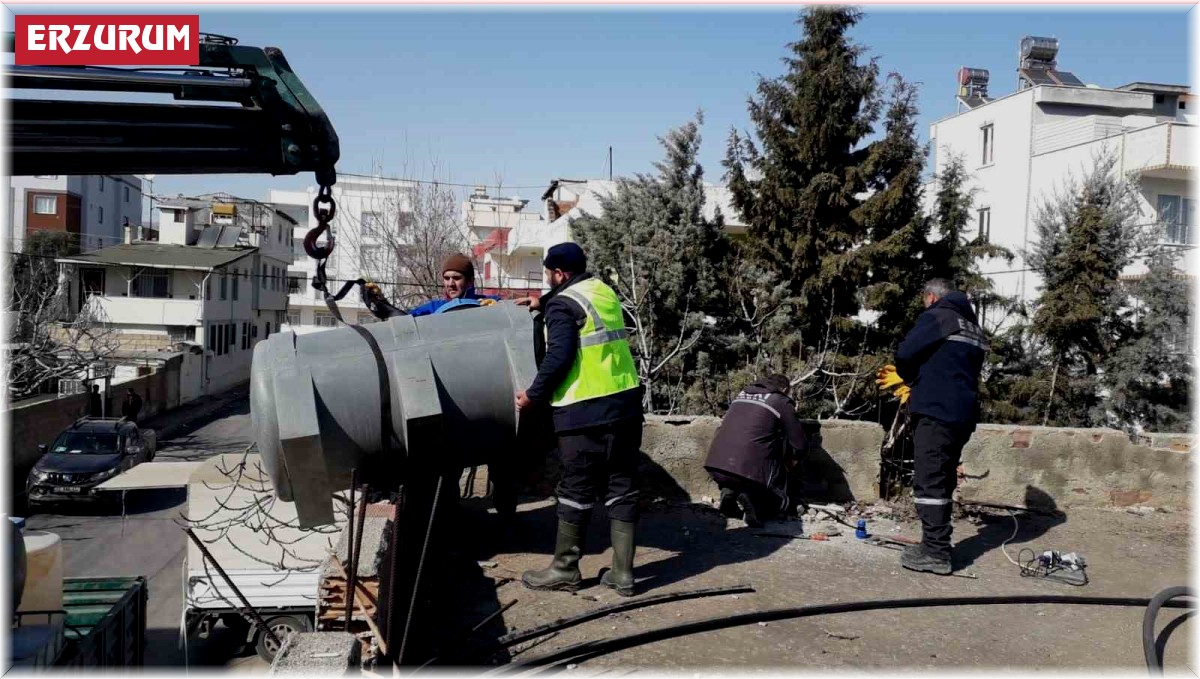 ESKİ, 70 personel ve 21 iş makinası ile deprem bölgesinde