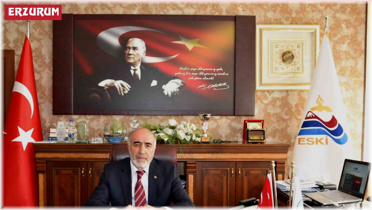 ESKİ Genel Müdürü Remzi Ertek; Erzurum'un suyu Avrupa standartlarında