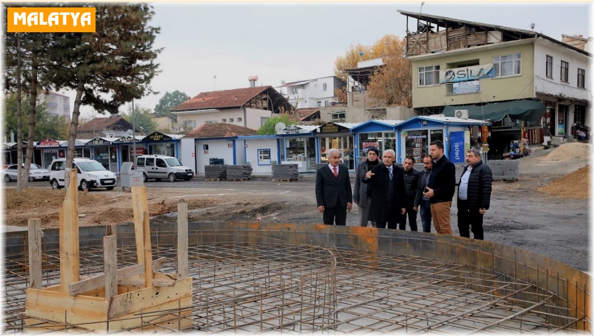 Eskimalatya Meydan Projesi adım adım devam ediyor