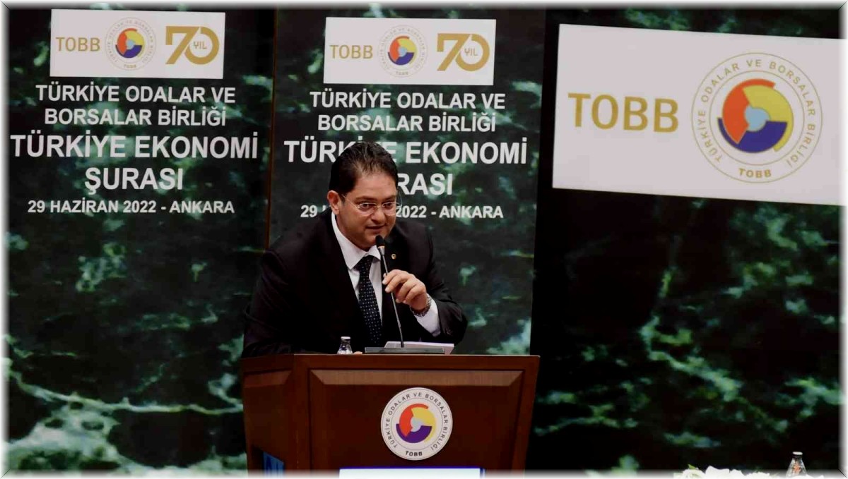ETB başkanı Oral bölgenin sorunlarını Cumhurbaşkanı Yardımcısı Fuat Oktay'a aktardı