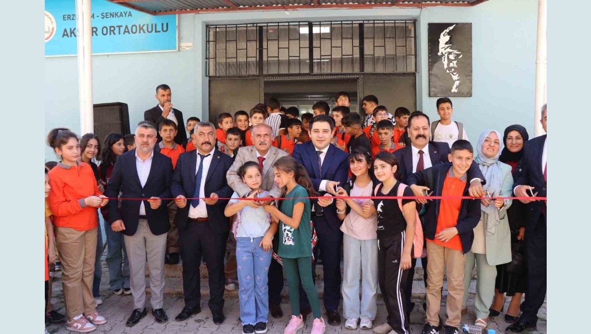 ETB'den eğitime anlamlı destek: Köy okulu yenilendi