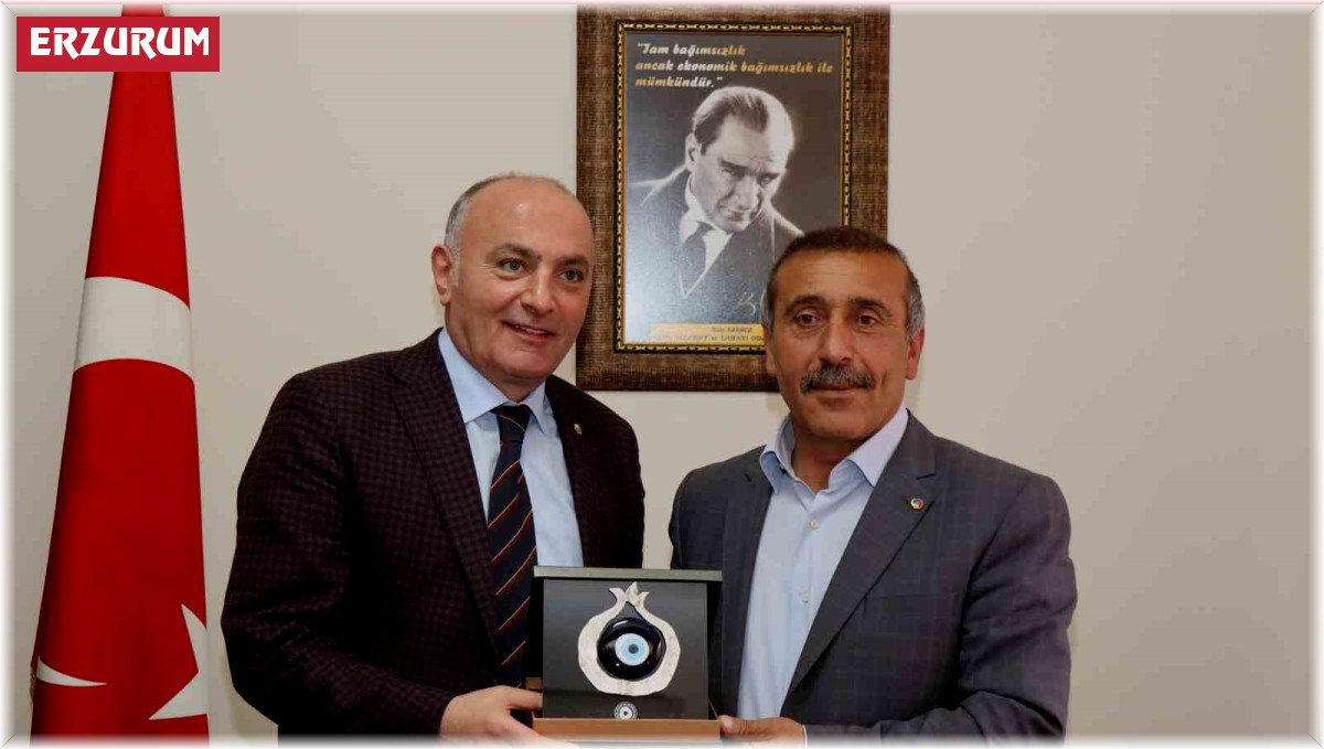 ETSO'dan Karacaya teşekkür ziyareti