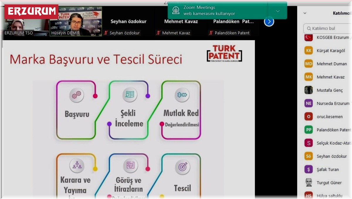 ETSO-TÜRKPATENT işbirliğiyle, 'sınai mülkiyet hakları' eğitimi
