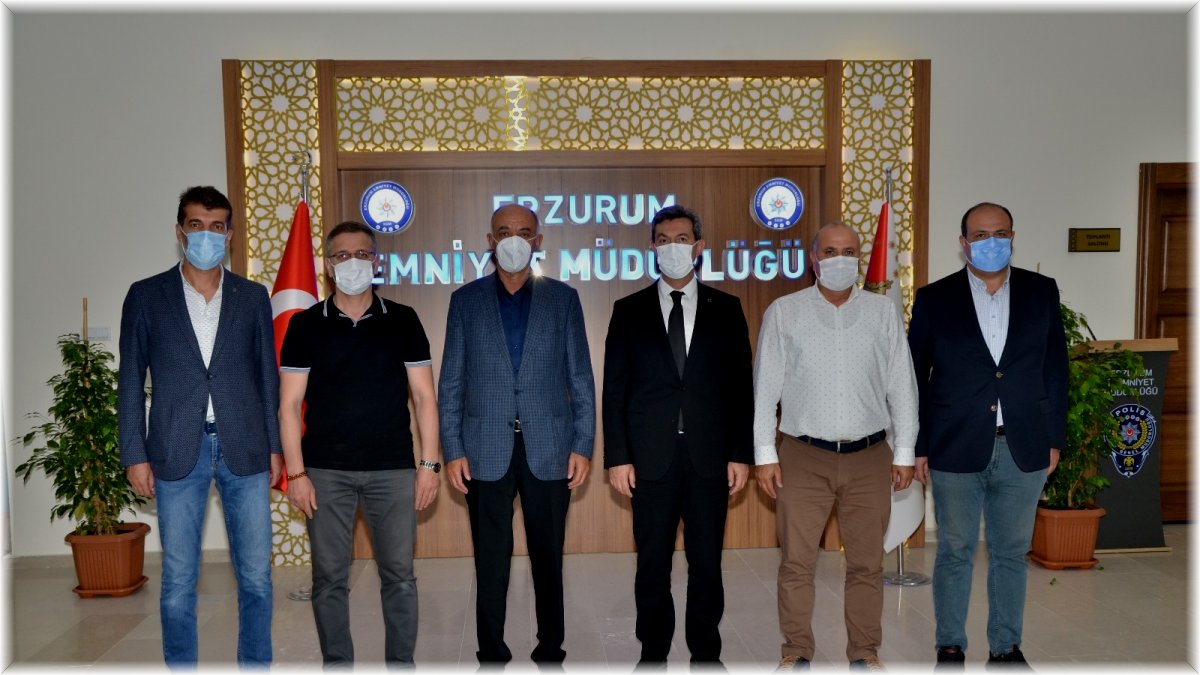 ETSO yönetiminden, Emniyet Müdürü Tuncer’e ziyaret