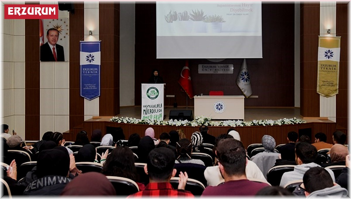 ETÜ'de bağımlılık konferansı düzenlendi