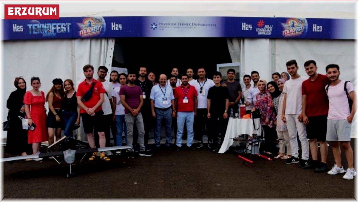 ETÜ'lü öğrenciler geliştirdikleri projelerle TEKNOFEST 2022'de yer aldı